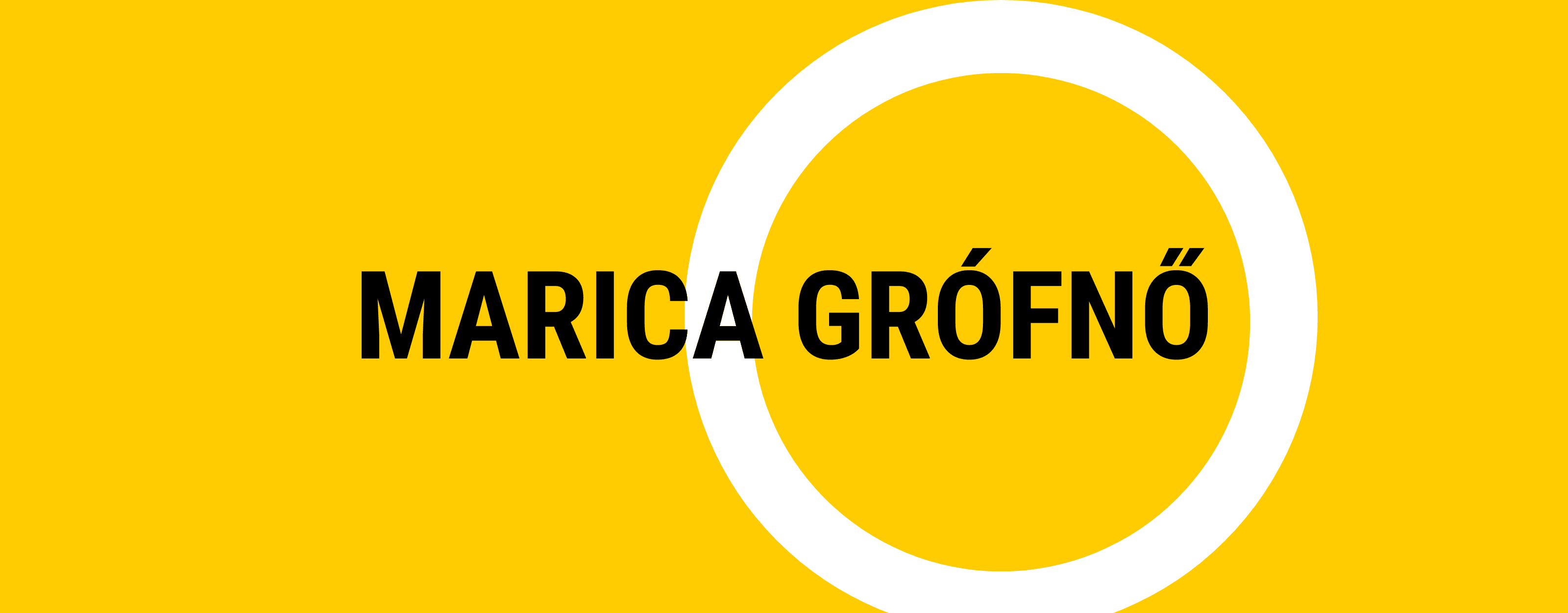 MARICA GRÓFNŐ