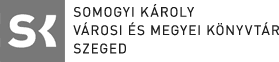 konyvtar sötét logója