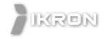 Ikron sötét logója