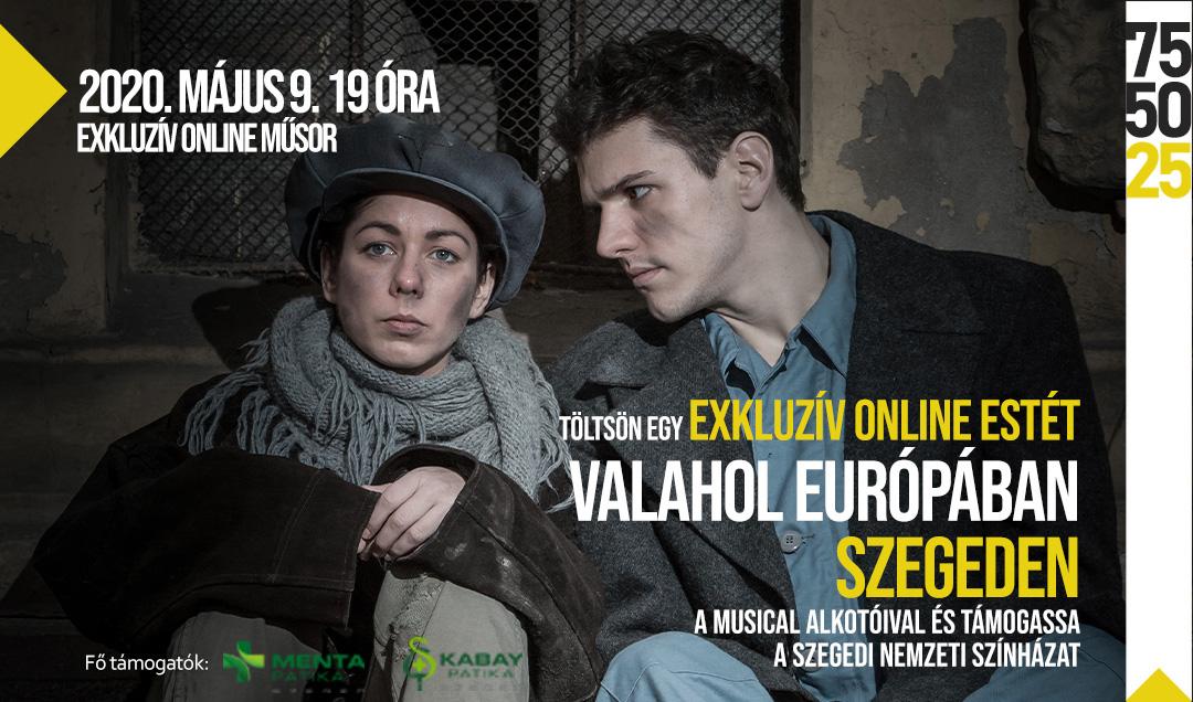 Jótékonysági emlékműsor a Szegedi Nemzeti Színházért hír képe Jótékonysági emlékműsor a Szegedi Nemzeti Színházért hír képe