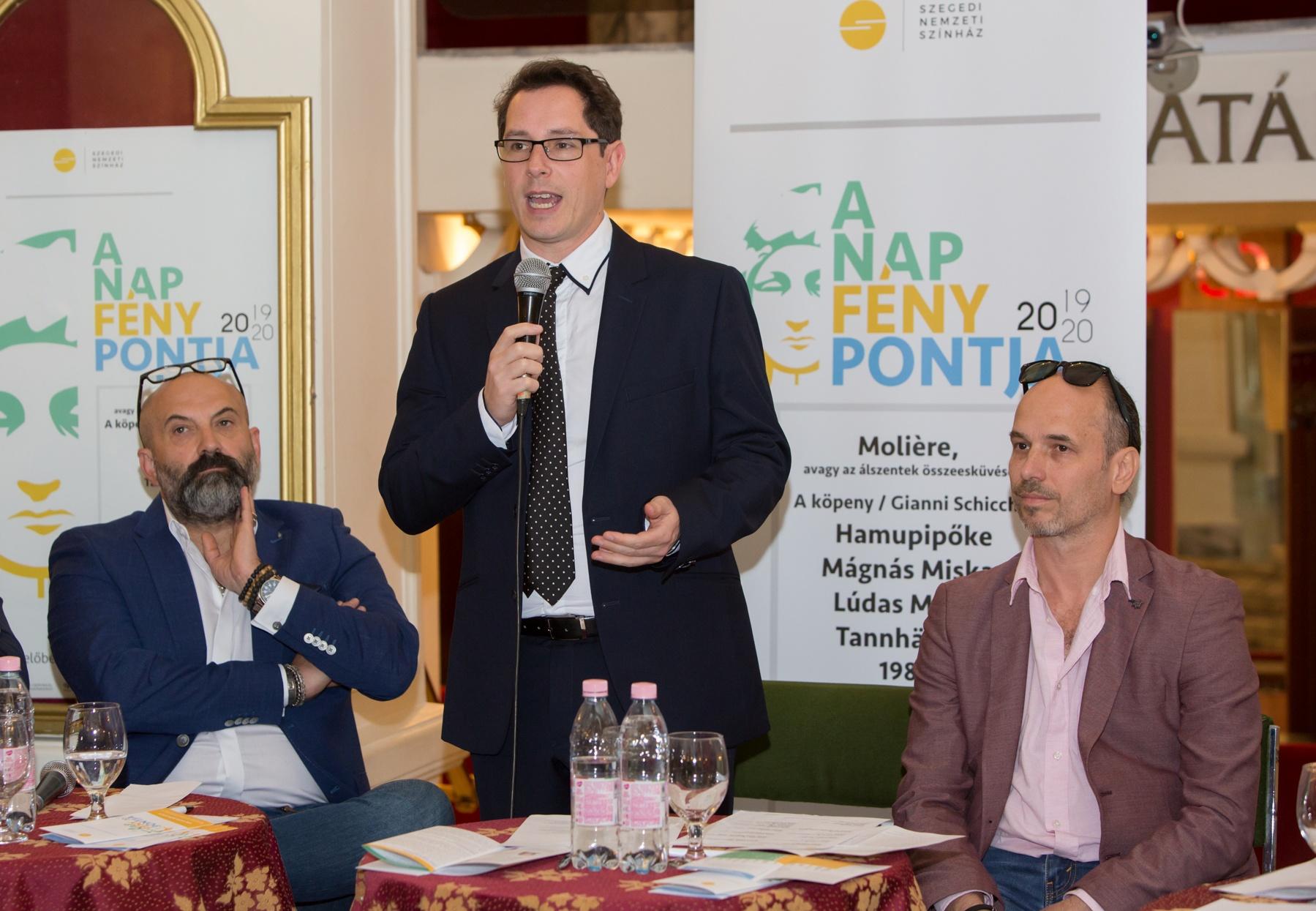 Kihirdette 2019/20-as évadának műsorát a Szegedi Nemzeti Színház hír képe Kihirdette 2019/20-as évadának műsorát a Szegedi Nemzeti Színház hír képe