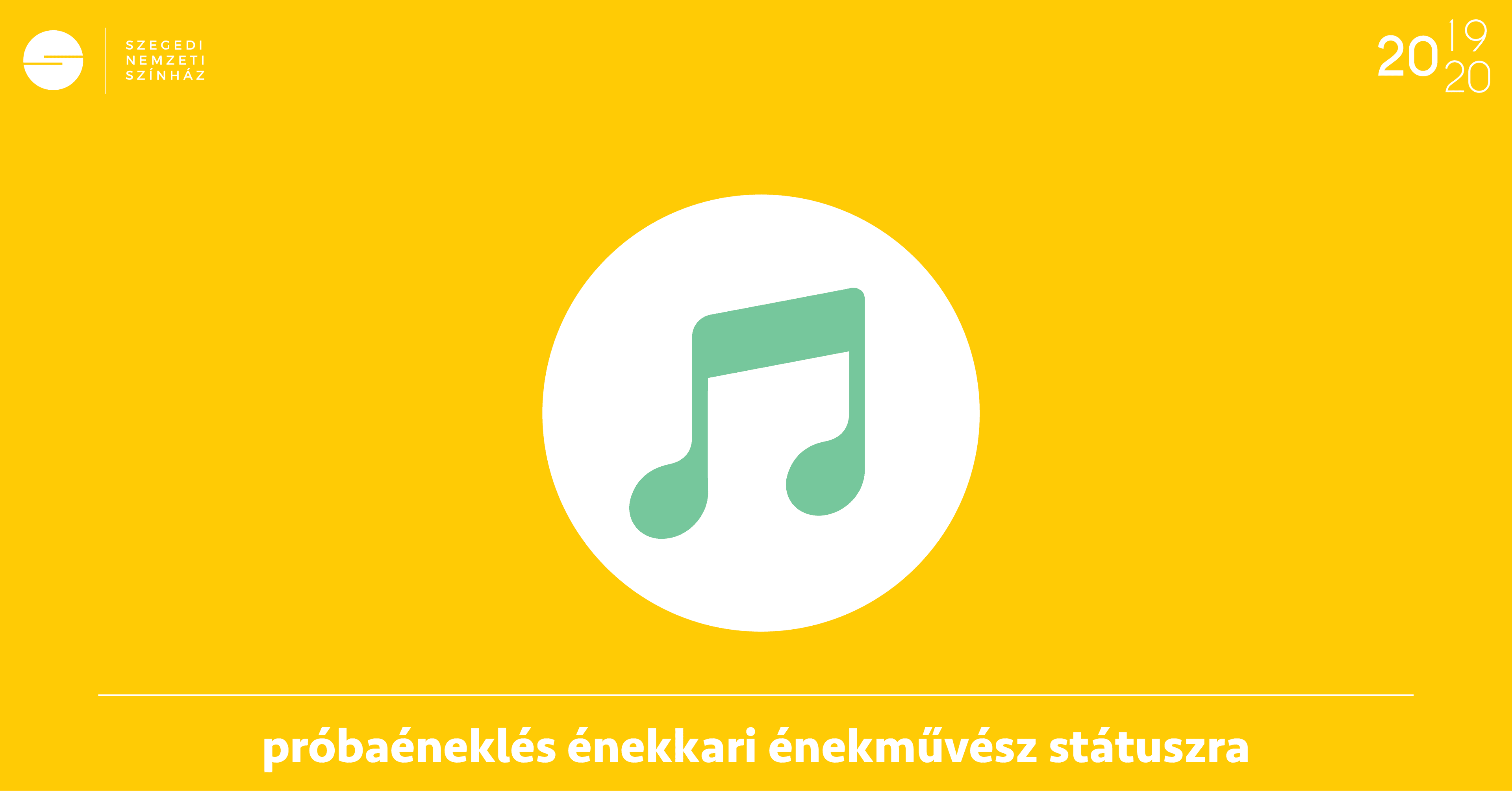 PRÓBAÉNEKLÉS ÉNEKKARI ÉNEKMŰVÉSZ STÁTUSZRA hír képe PRÓBAÉNEKLÉS ÉNEKKARI ÉNEKMŰVÉSZ STÁTUSZRA hír képe