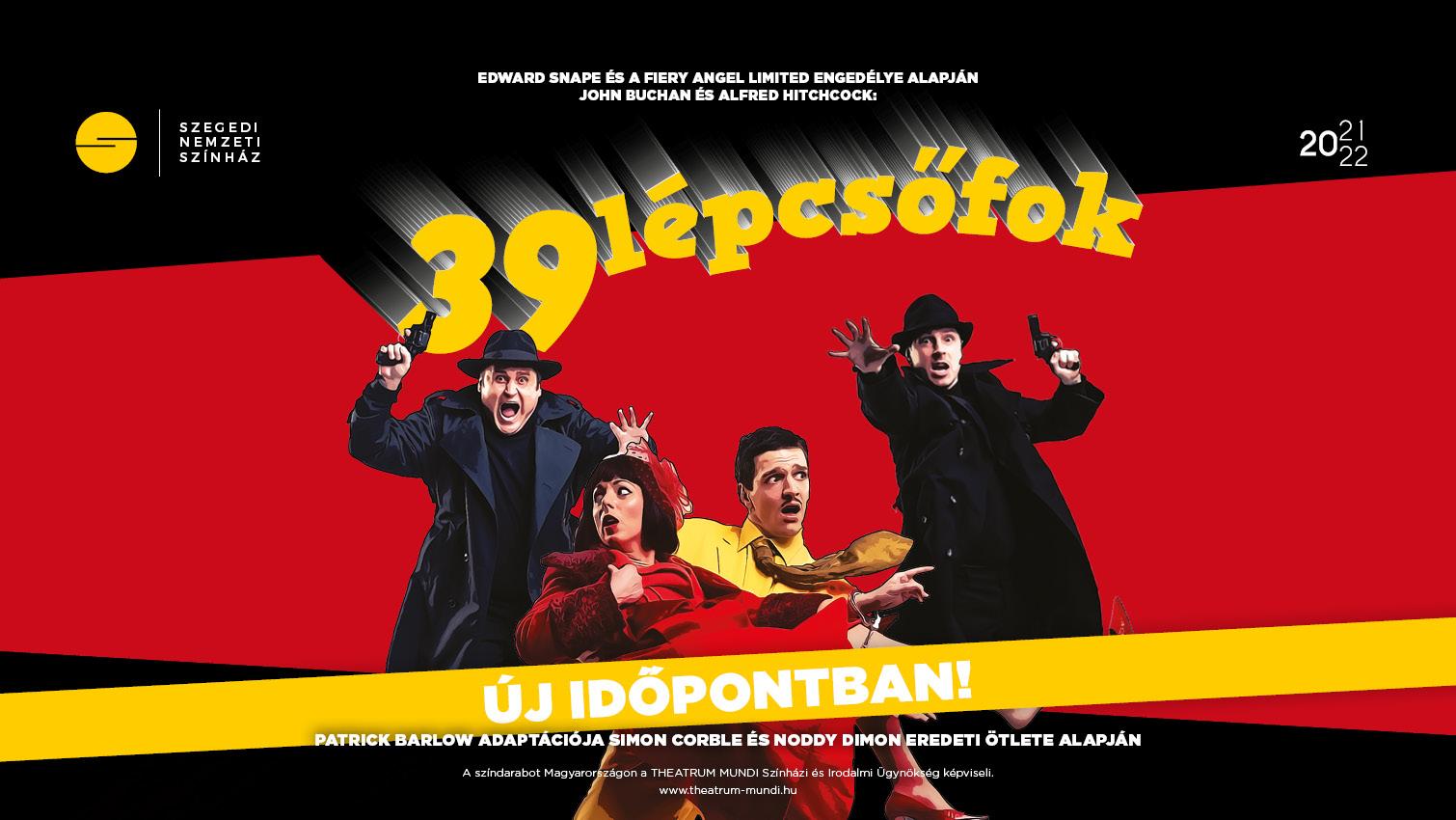 Új időpontban – 39 lépcsőfok hír képe Új időpontban – 39 lépcsőfok hír képe